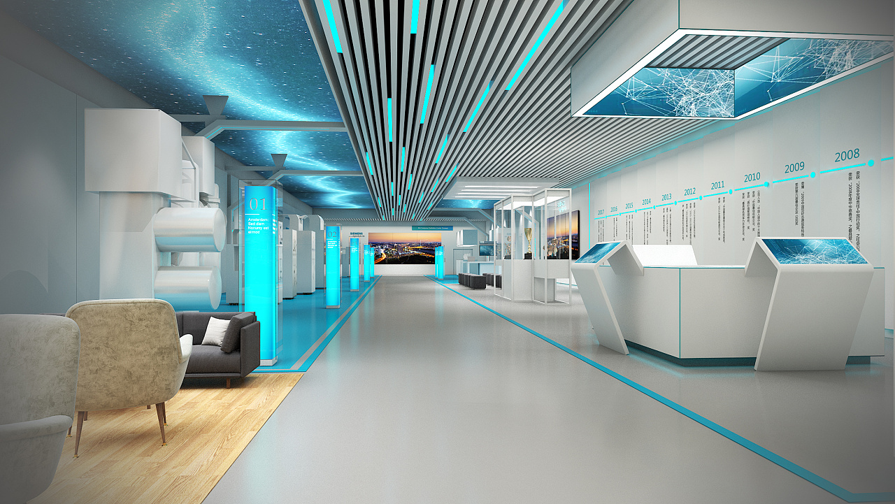 展廳設(shè)計(jì) ， 展廳 ， 鑫時(shí)空