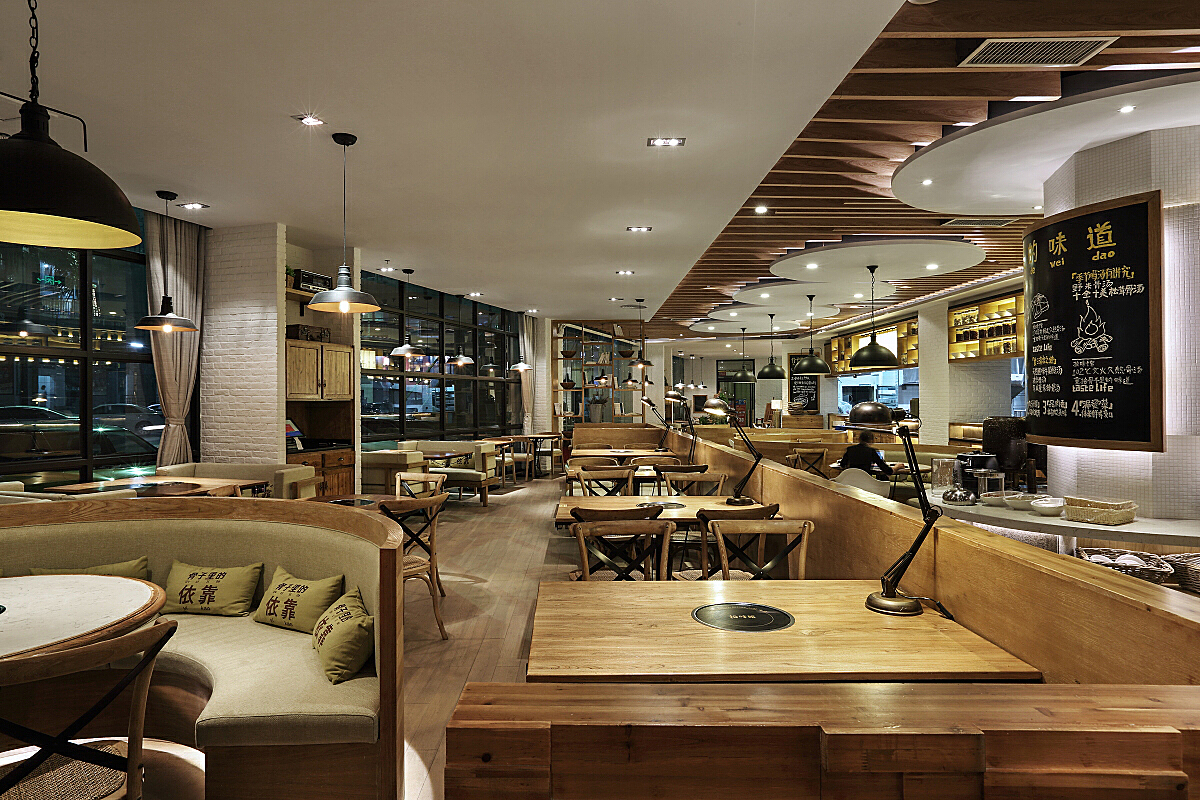 新中式餐廳設計：古韻新風，演繹東方雅韻